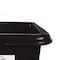 R&B Wire Products Poly Cube Truck, Black, Polyethylene, Steel, 32 in L, 21.75 in W, 26.75 in H 4606BLK - alternate 3
